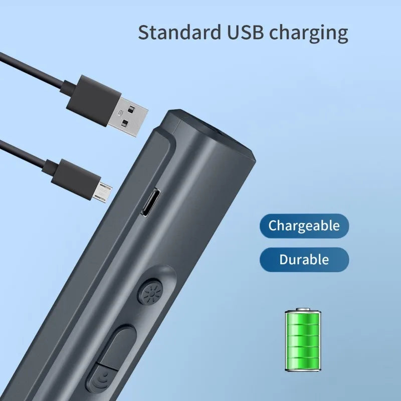 Ultrasonic Dog Repeller Portable Trainer with LED Light - Smarsty