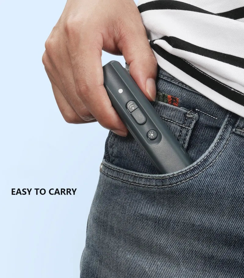 Ultrasonic Dog Repeller Portable Trainer with LED Light - Smarsty