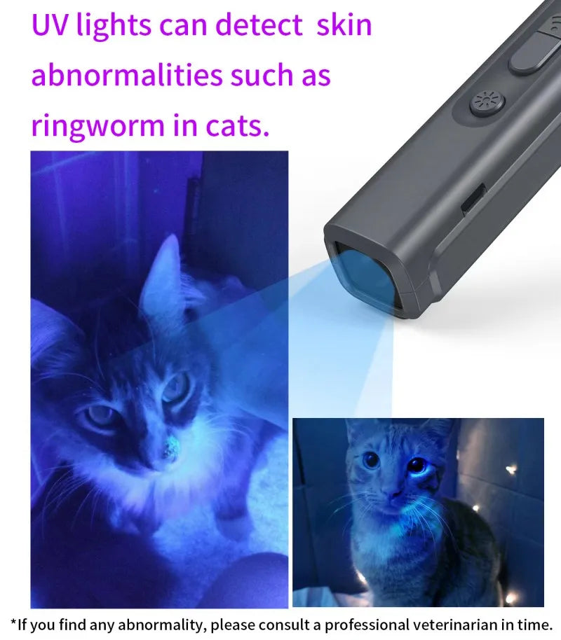 Ultrasonic Dog Repeller Portable Trainer with LED Light - Smarsty