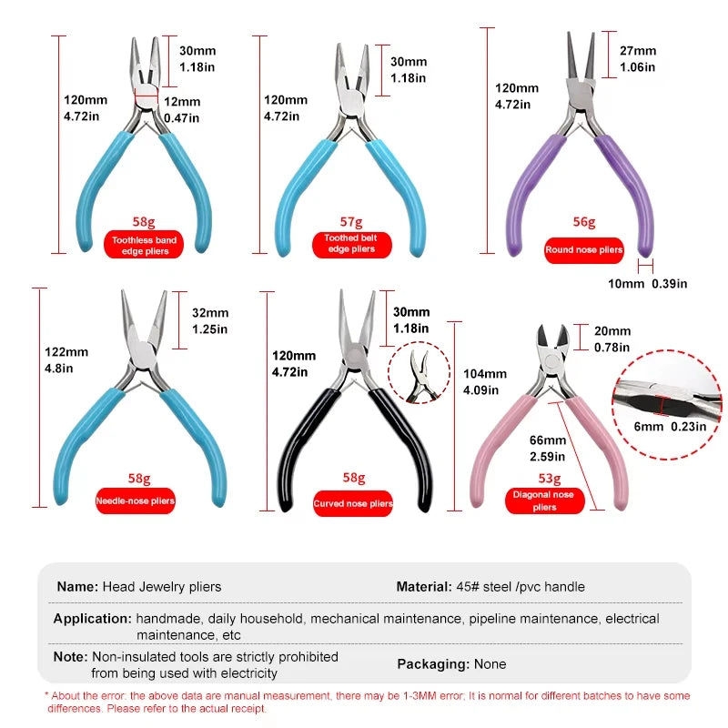 Jewelry Pliers for DIY Projects Durable End Cutting Tool - Smarsty