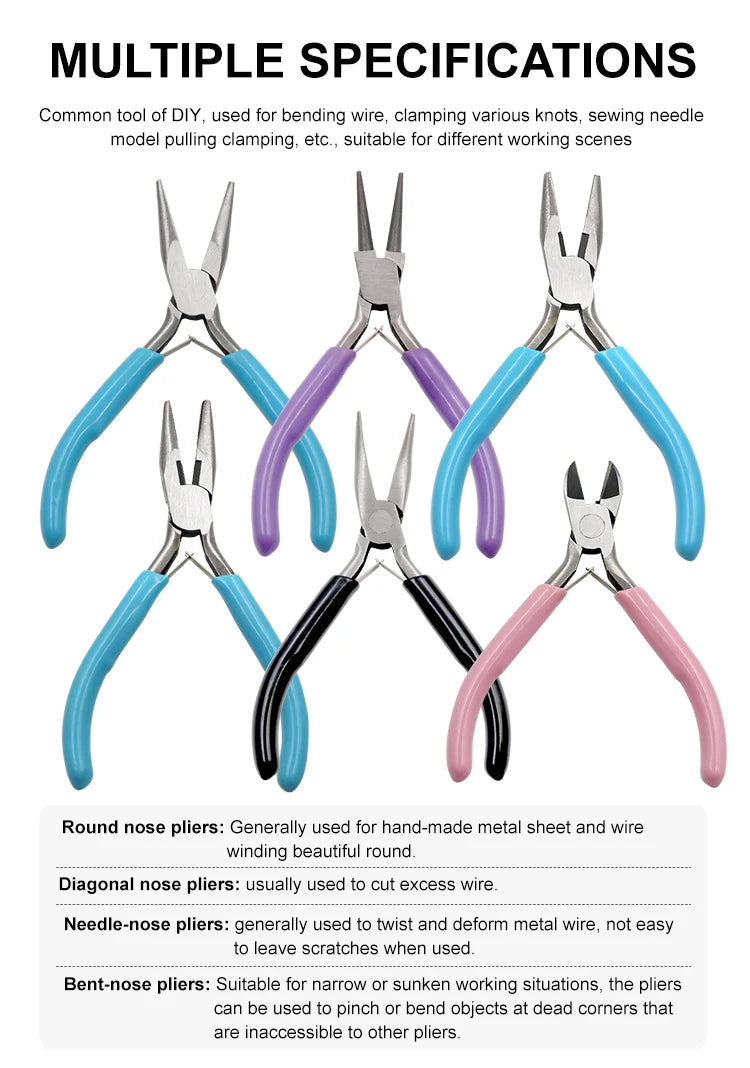 Jewelry Pliers for DIY Projects Durable End Cutting Tool - Smarsty
