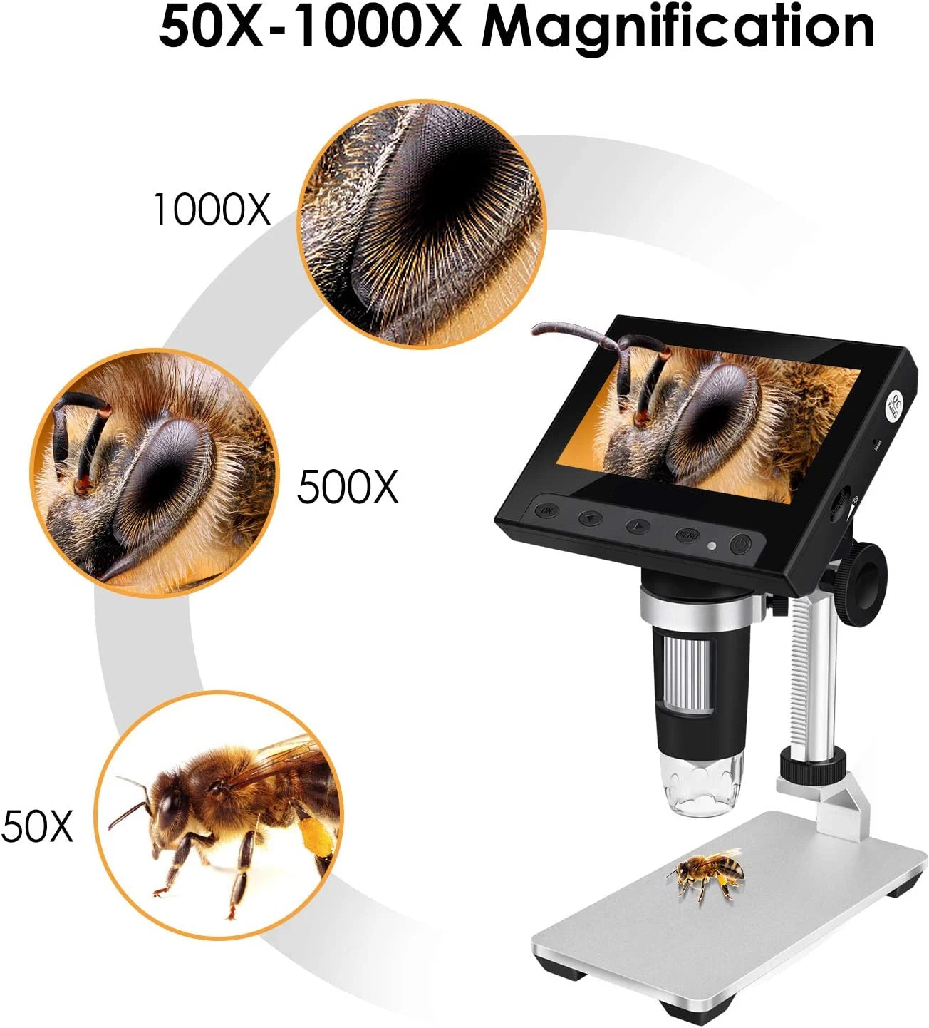 Hayve 1200X Digital Microscope for High Definition Repairs - Smarsty