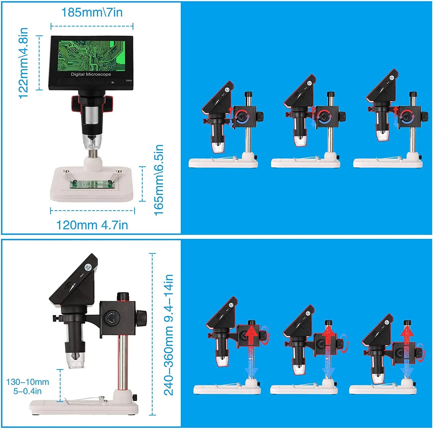 Hayve 1200X Digital Microscope for High Definition Repairs - Smarsty