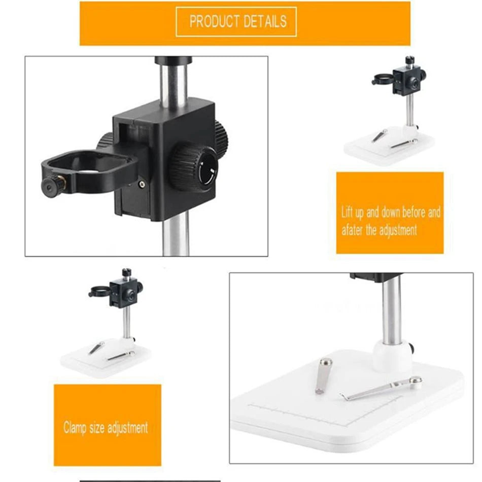 Elikliv 7 Inch 1080P Digital Microscope with LED Lights - Smarsty