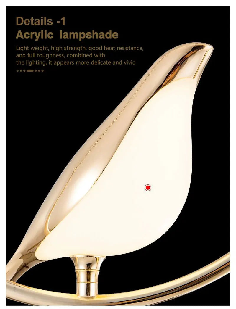 Magpie LED Pendant Lamp for Stylish Bedroom Lighting - Smarsty