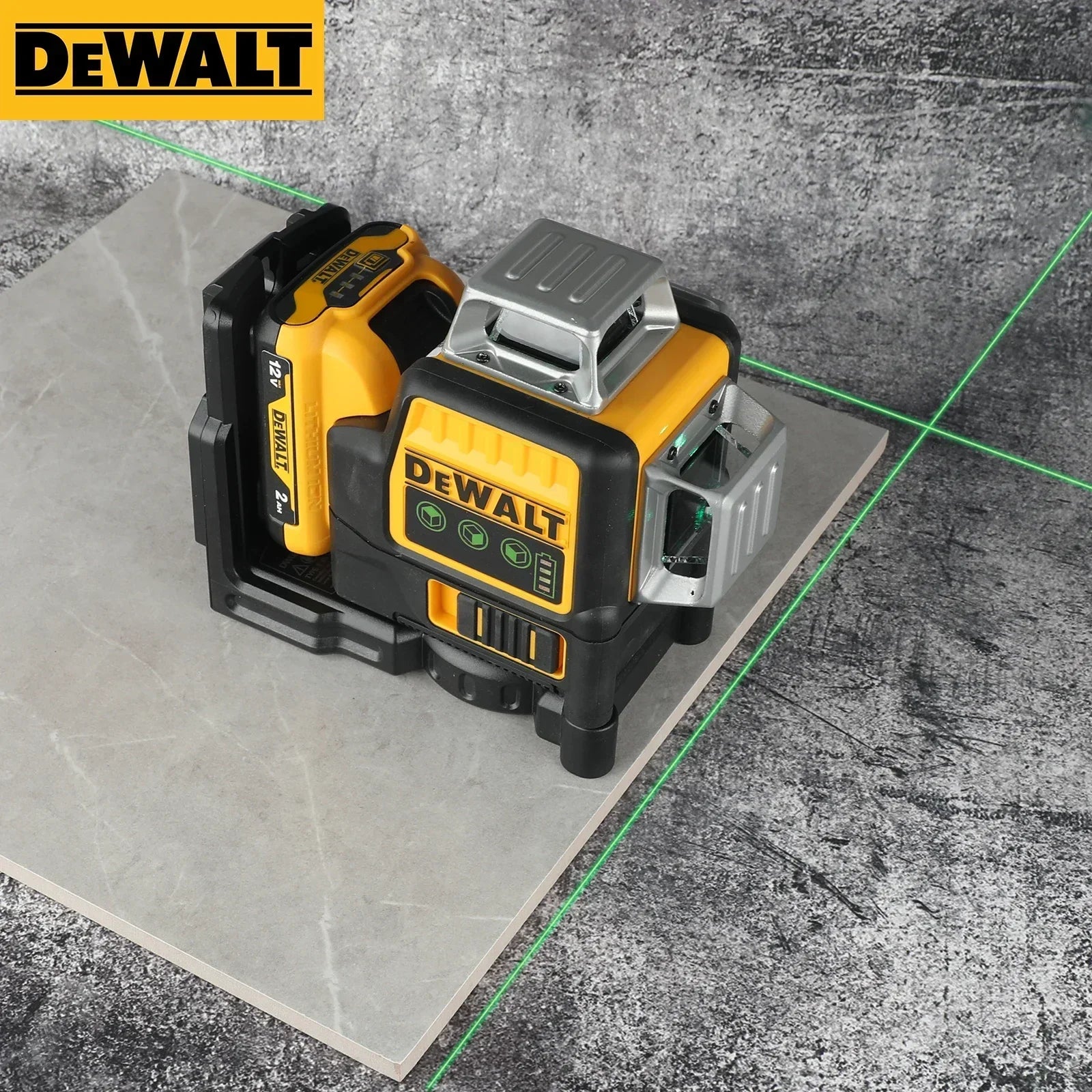 DeWALT DW089LG 12 Line Laser Level with 360 Degree Visibility - Smarsty