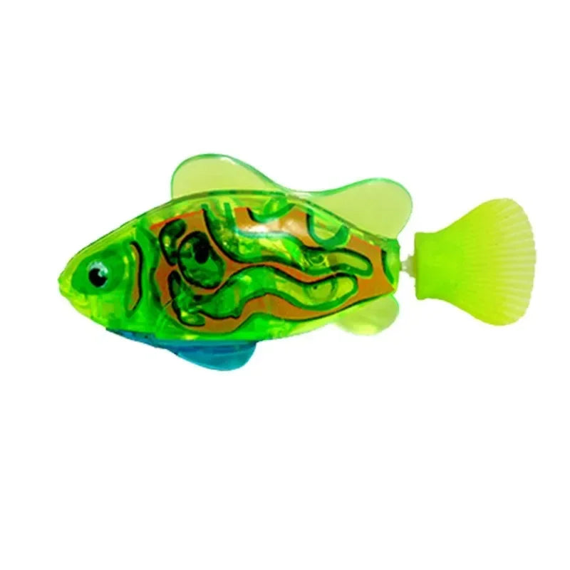 Interactive LED Cat Toy Swimming Robot Fish - Smarsty
