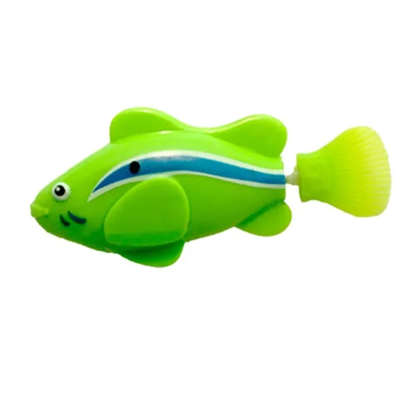 Interactive LED Cat Toy Swimming Robot Fish - Smarsty