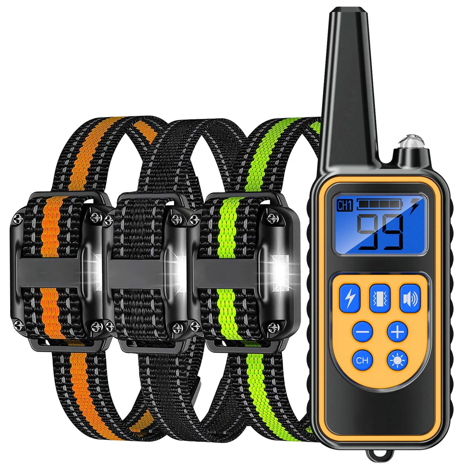 Dog Training Collar with Remote Waterproof Shock Feature - Smarsty