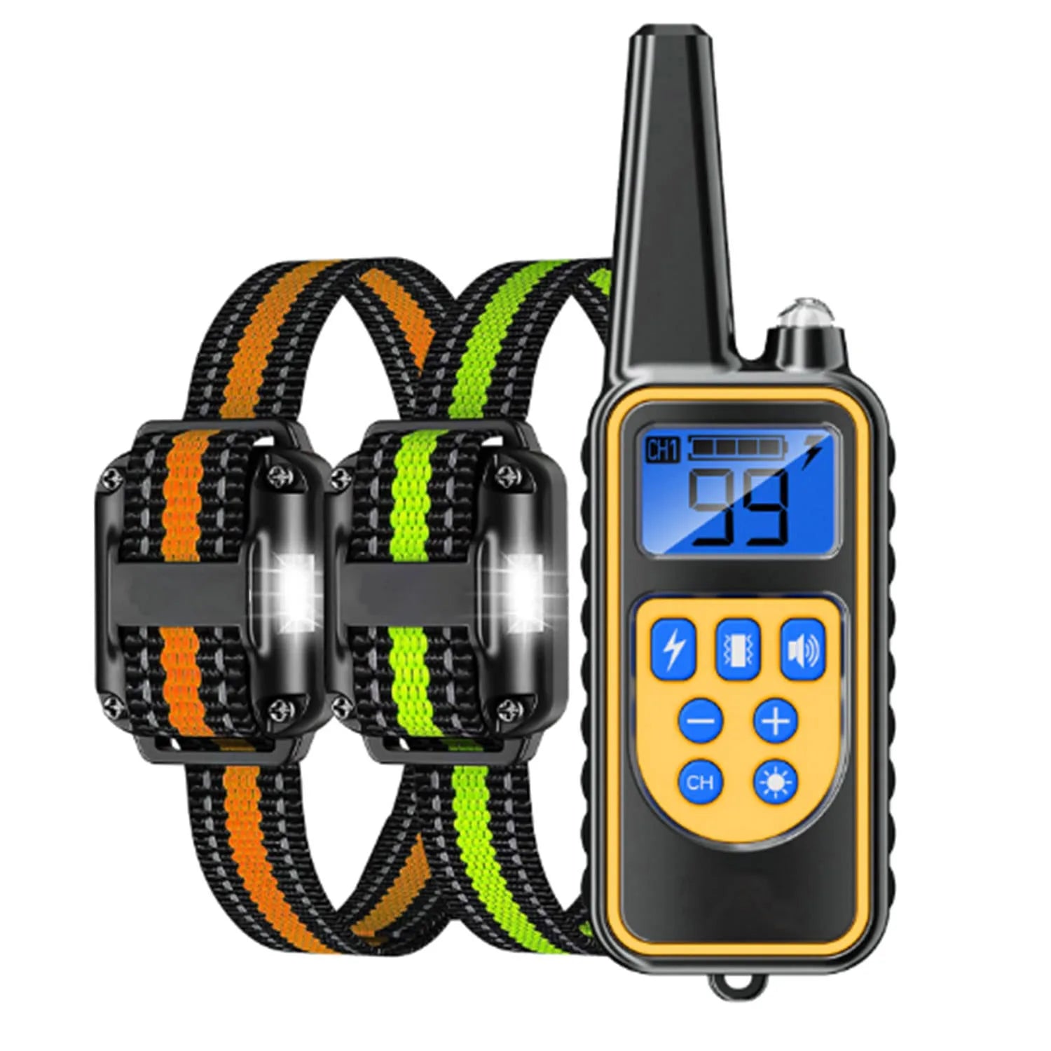 Dog Training Collar with Remote Waterproof Shock Feature - Smarsty