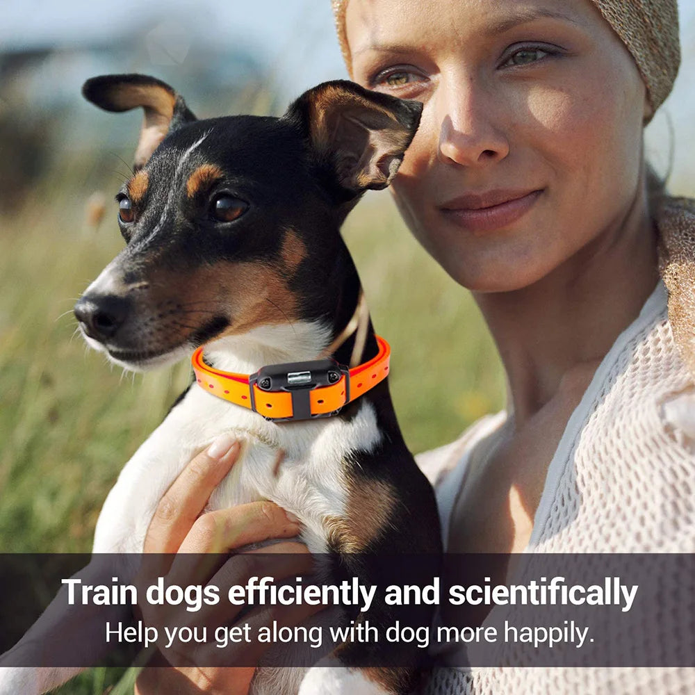 Rechargeable Electric Dog Training Collar with Detachable Bark Control - Smarsty