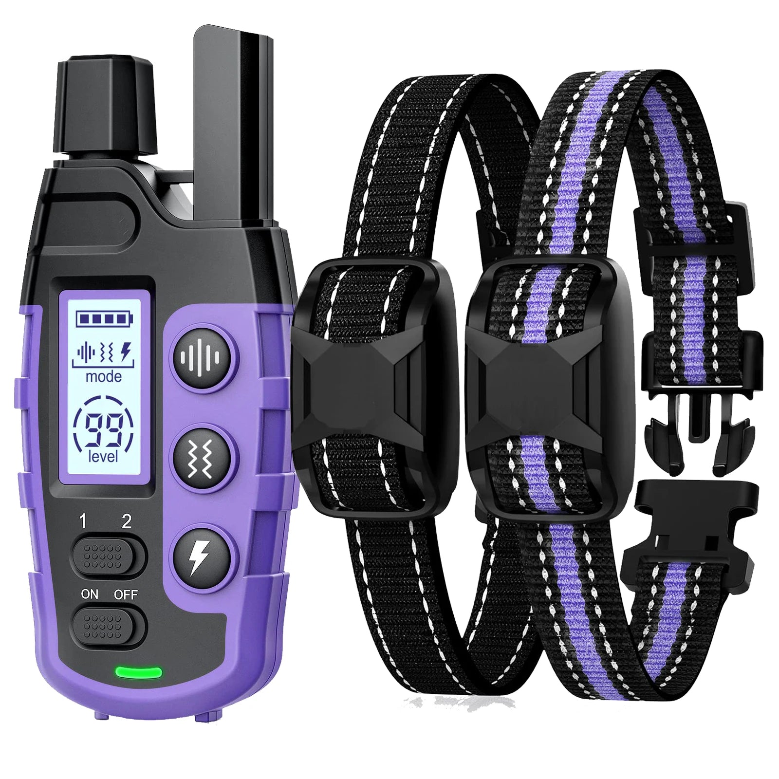 Electric Dog Training Collar With Remote Waterproof - Smarsty
