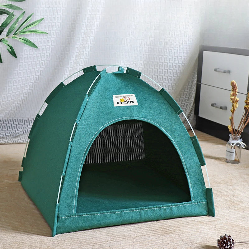 Foldable Cat House Tent for All Seasons Portable Design - Smarsty