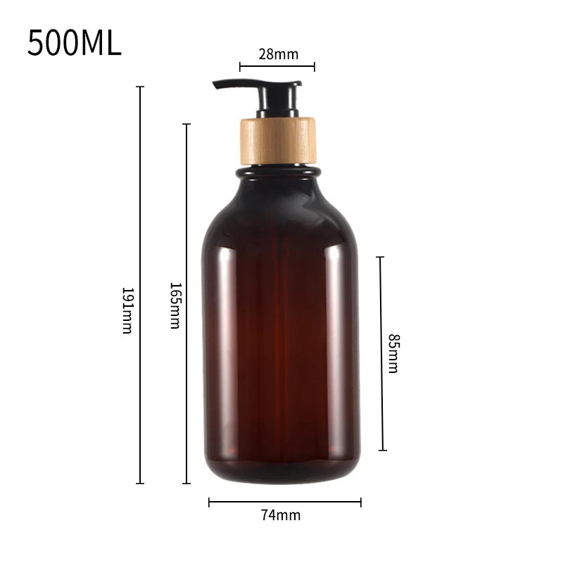 Liquid Soap Dispenser Bottle for Shampoo and Lotion - Smarsty