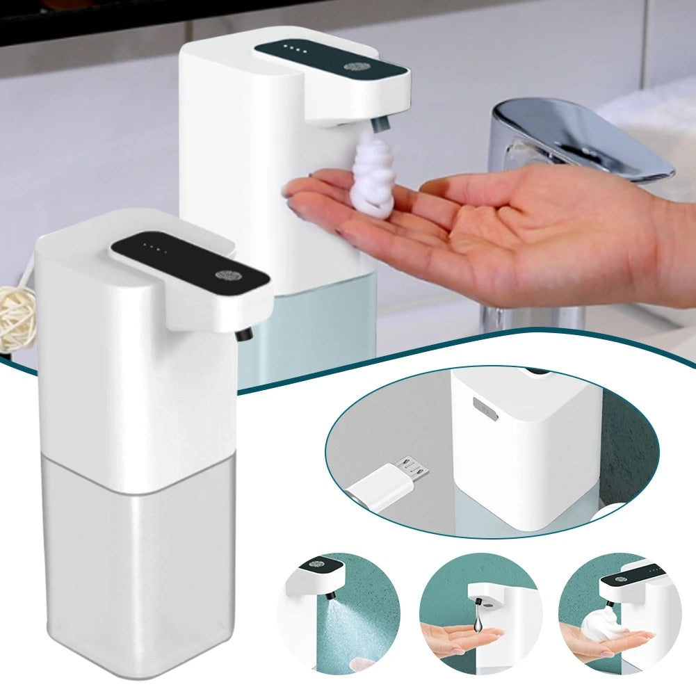 Touchless Foaming Soap Dispenser USB Rechargeable Portable - Smarsty
