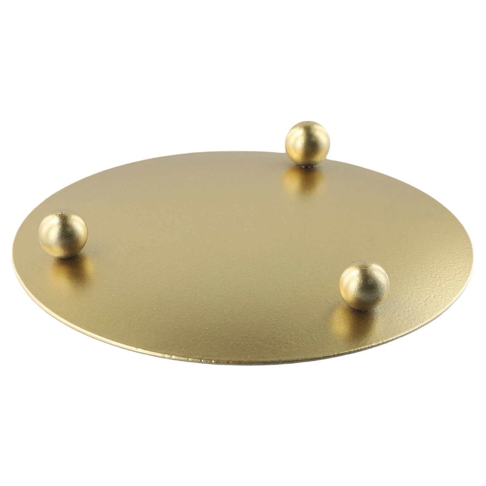 Iron Plate Candle Holder for Elegant Wedding Decor - Smarsty
