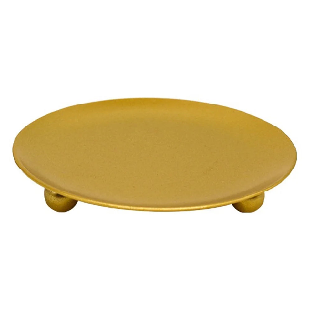 Iron Plate Candle Holder for Elegant Wedding Decor - Smarsty