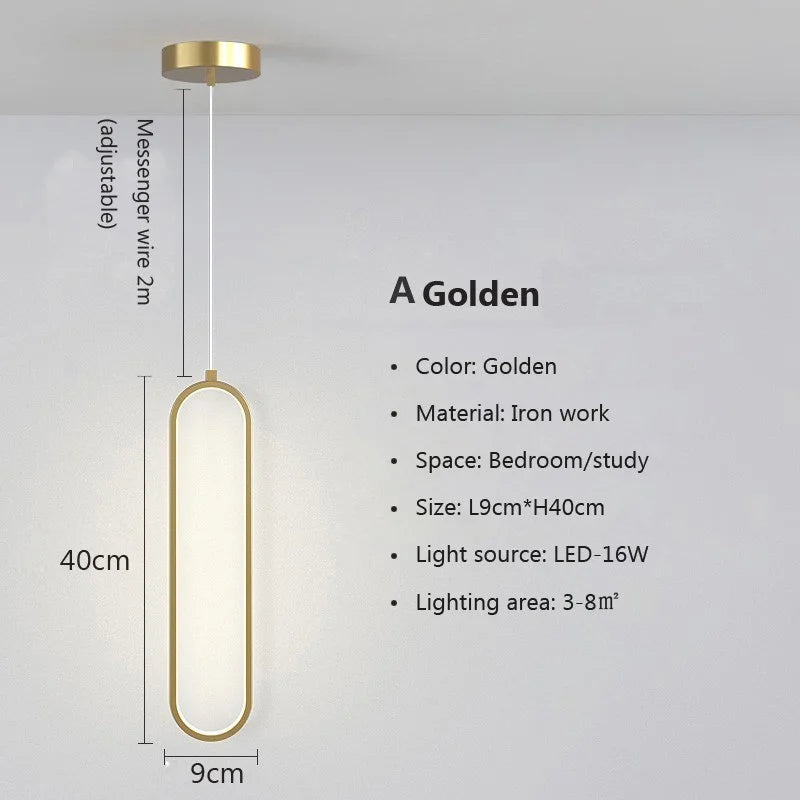 Modern Minimalist LED Pendant Chandelier for Elegant Spaces - Smarsty