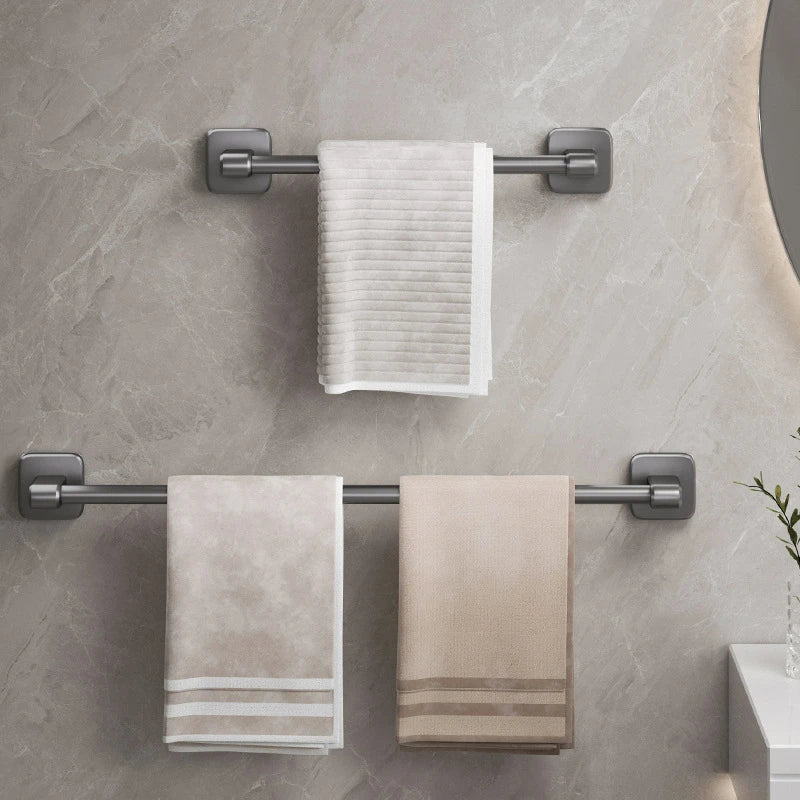 Wall Mounted Towel Holder with No Drilling Convenience - Smarsty