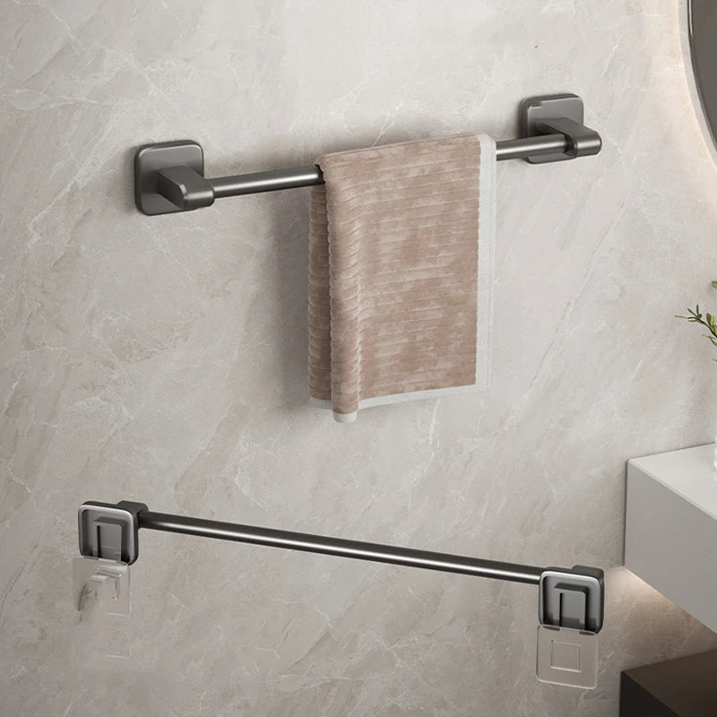 Wall Mounted Towel Holder with No Drilling Convenience - Smarsty