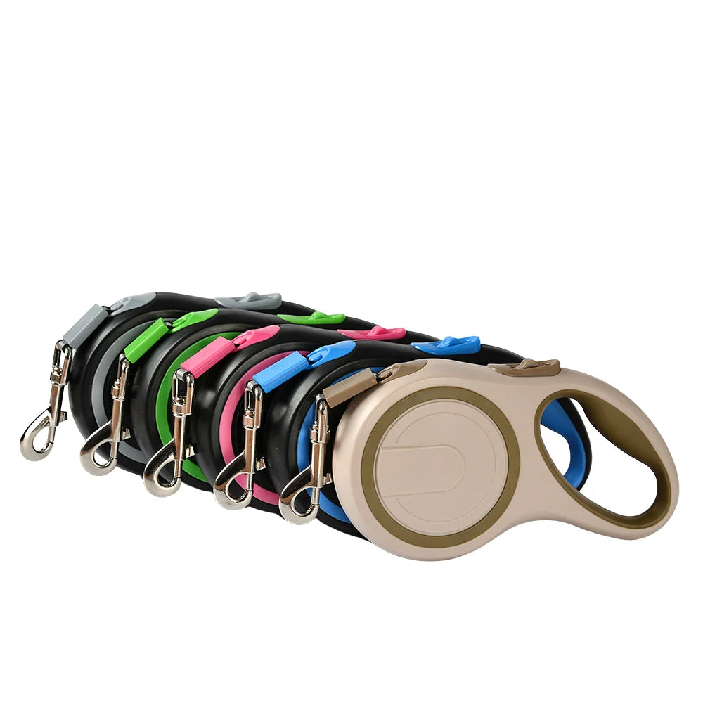Retractable Dog Leash with Adjustable Collar for All Sizes - Smarsty