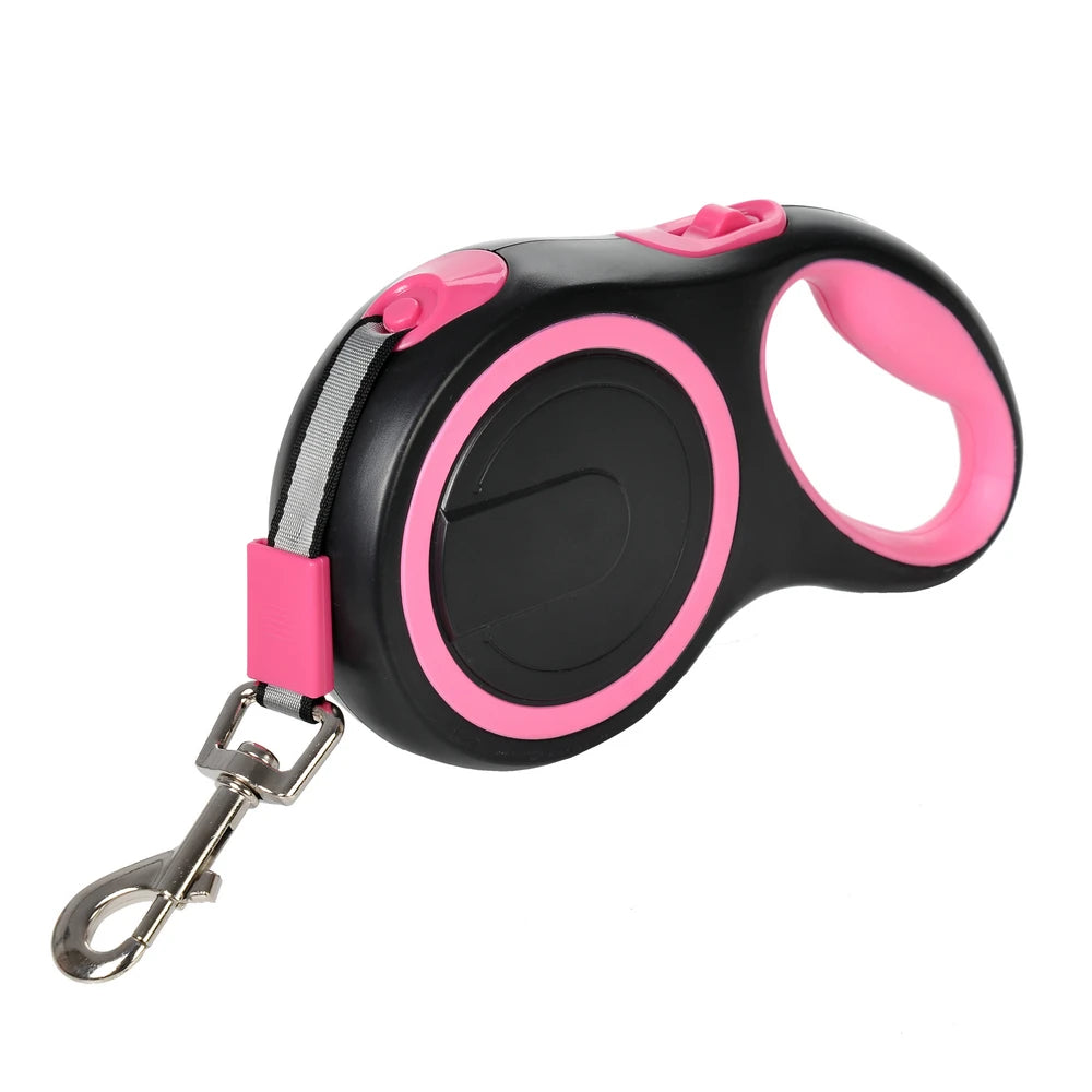 Retractable Dog Leash with Adjustable Collar for All Sizes - Smarsty