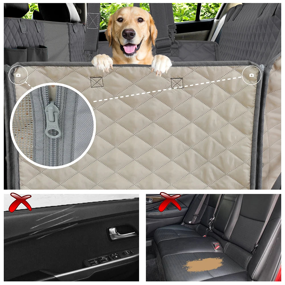 Petravel Waterproof Dog Car Seat Cover Protector - Smarsty