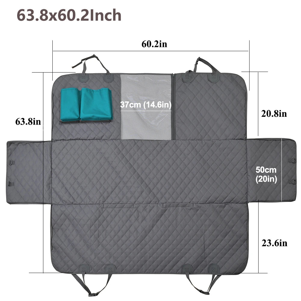 Petravel Waterproof Dog Car Seat Cover Protector - Smarsty