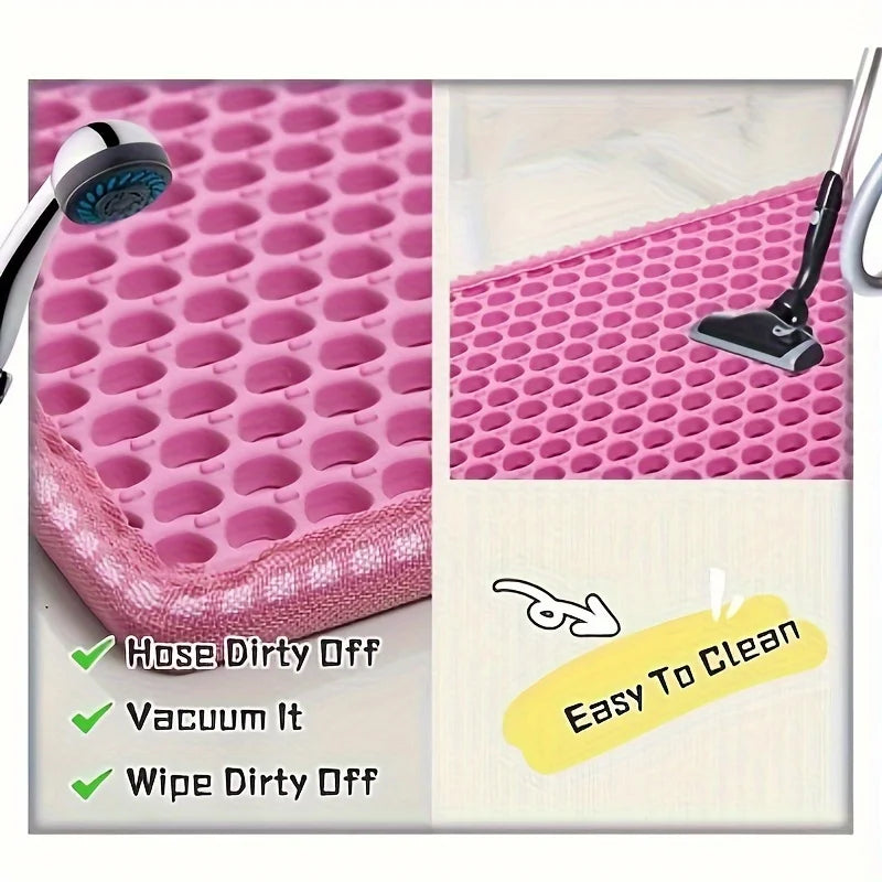 Large Cat Litter Mat with Easy Cleaning Design - Smarsty