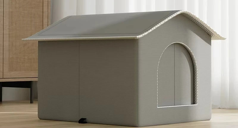 Outdoor Waterproof Cat House With Cooling Feature - Smarsty