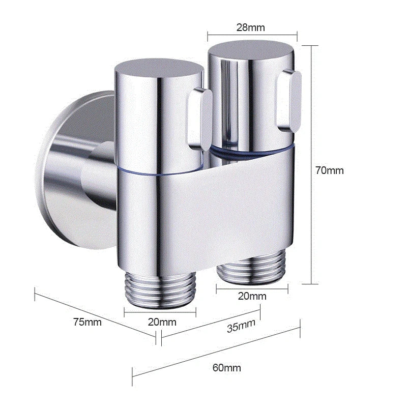 Portable Cold Water Bidet Sprayer Set for Easy Cleaning - Smarsty