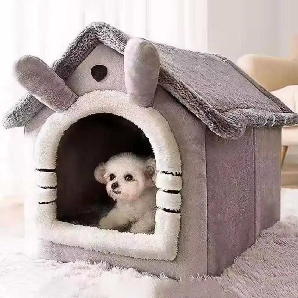 Thickened Warm Cat and Dog House for All Seasons - Smarsty