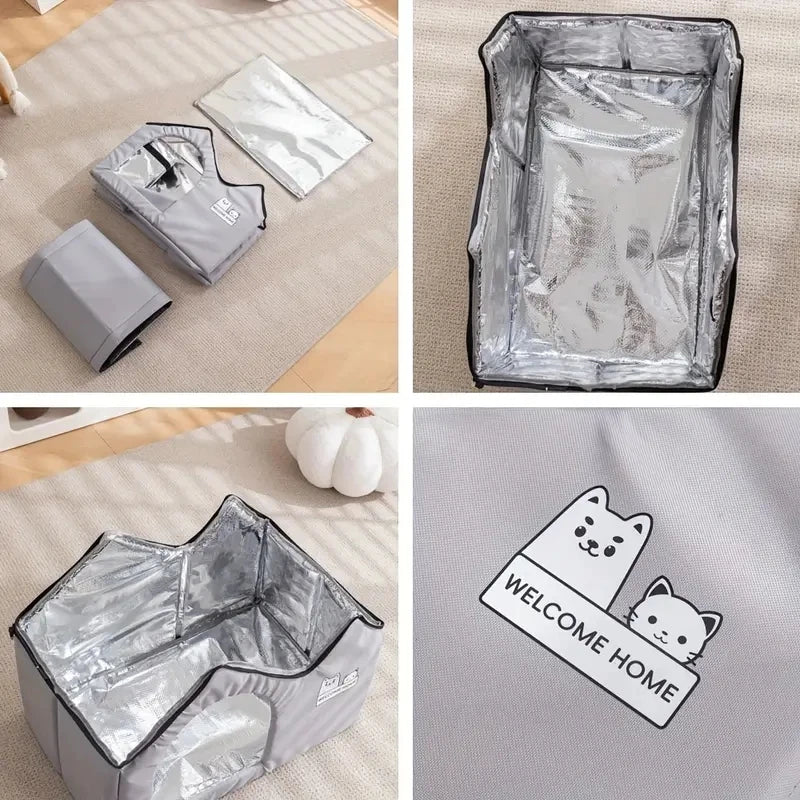 Removable Cat Cooling House for Summer Comfort - Smarsty