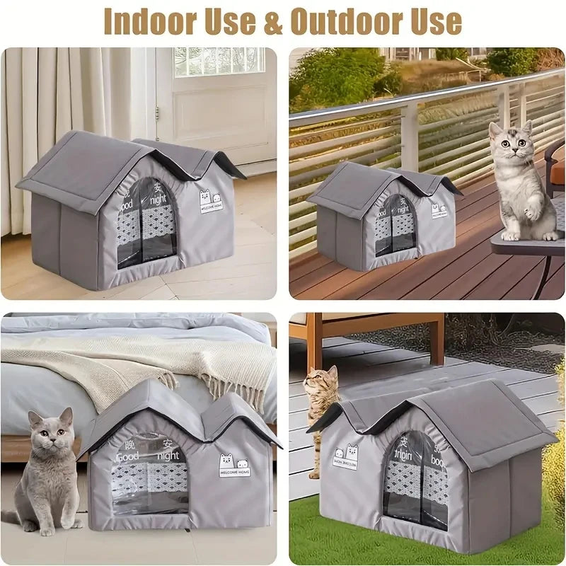 Removable Cat Cooling House for Summer Comfort - Smarsty