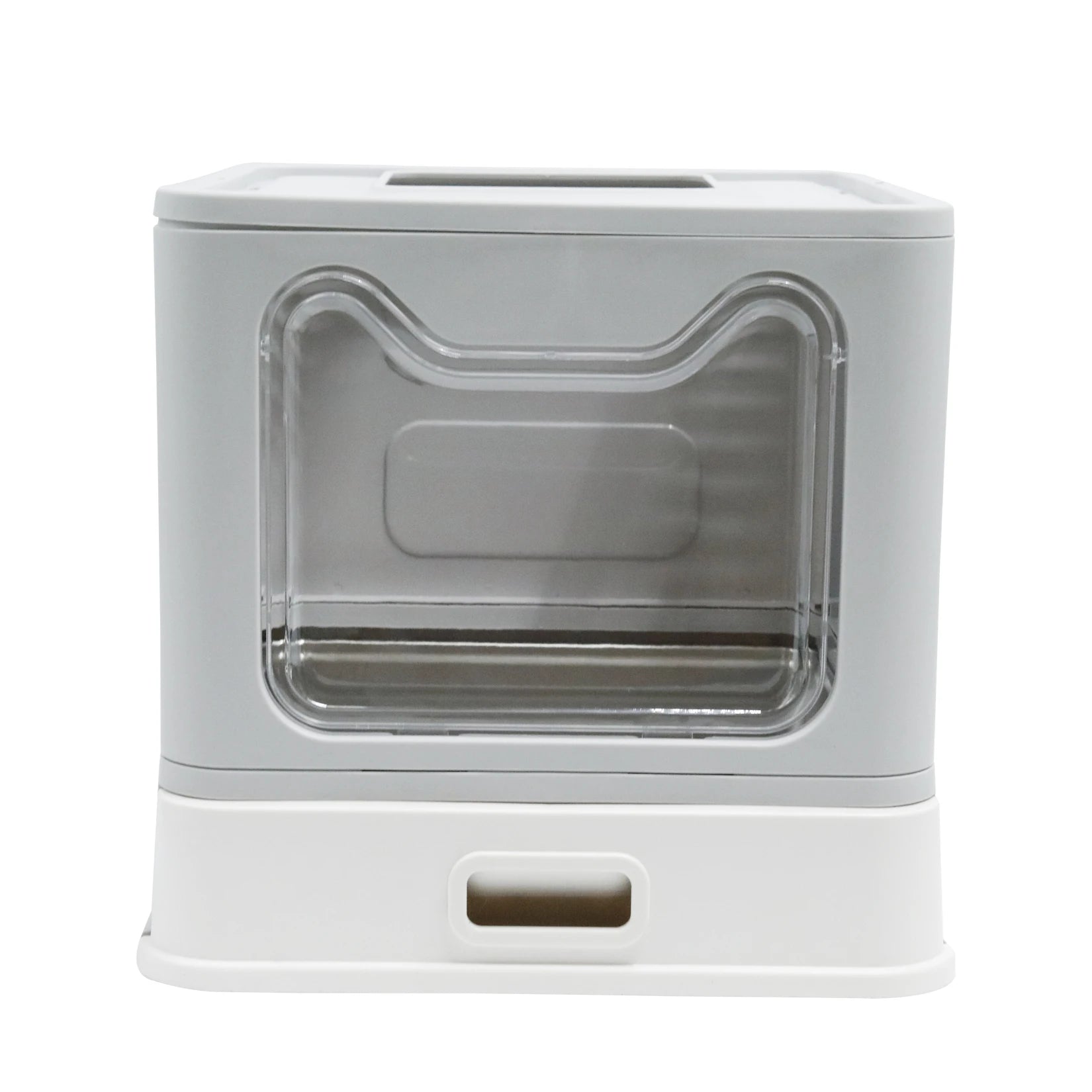 Stainless Steel Cat Litter Box with Easy Clean Lid - Smarsty