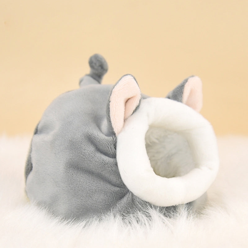 Windproof Plush Hamster Nest for Winter Comfort - Smarsty