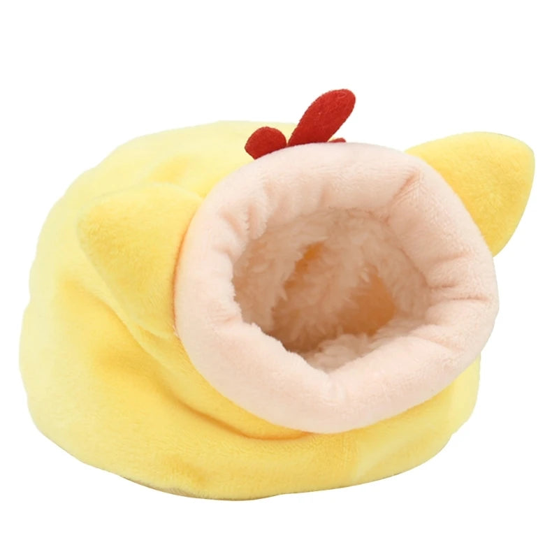 Windproof Plush Hamster Nest for Winter Comfort - Smarsty