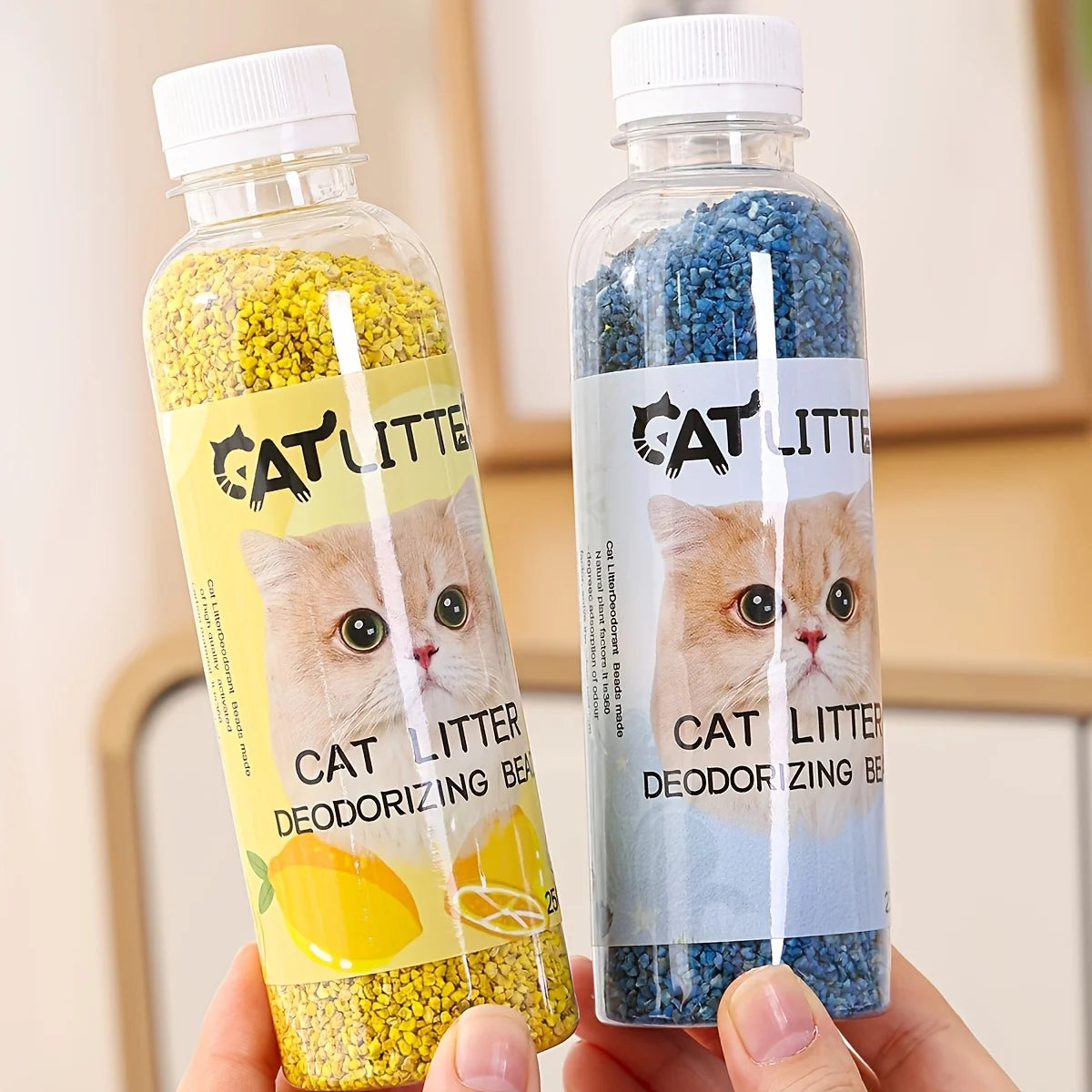 Cat Litter Deodorizing Beads for Fresh Home Odor Control - Smarsty