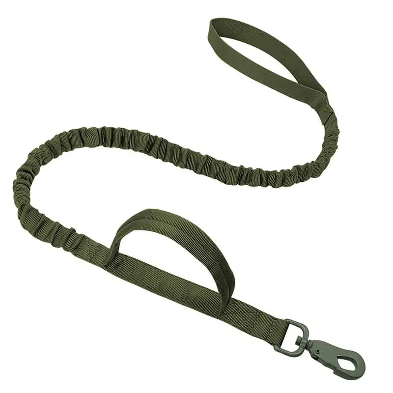 Durable Adjustable Tactical Dog Collar Leash Set - Smarsty