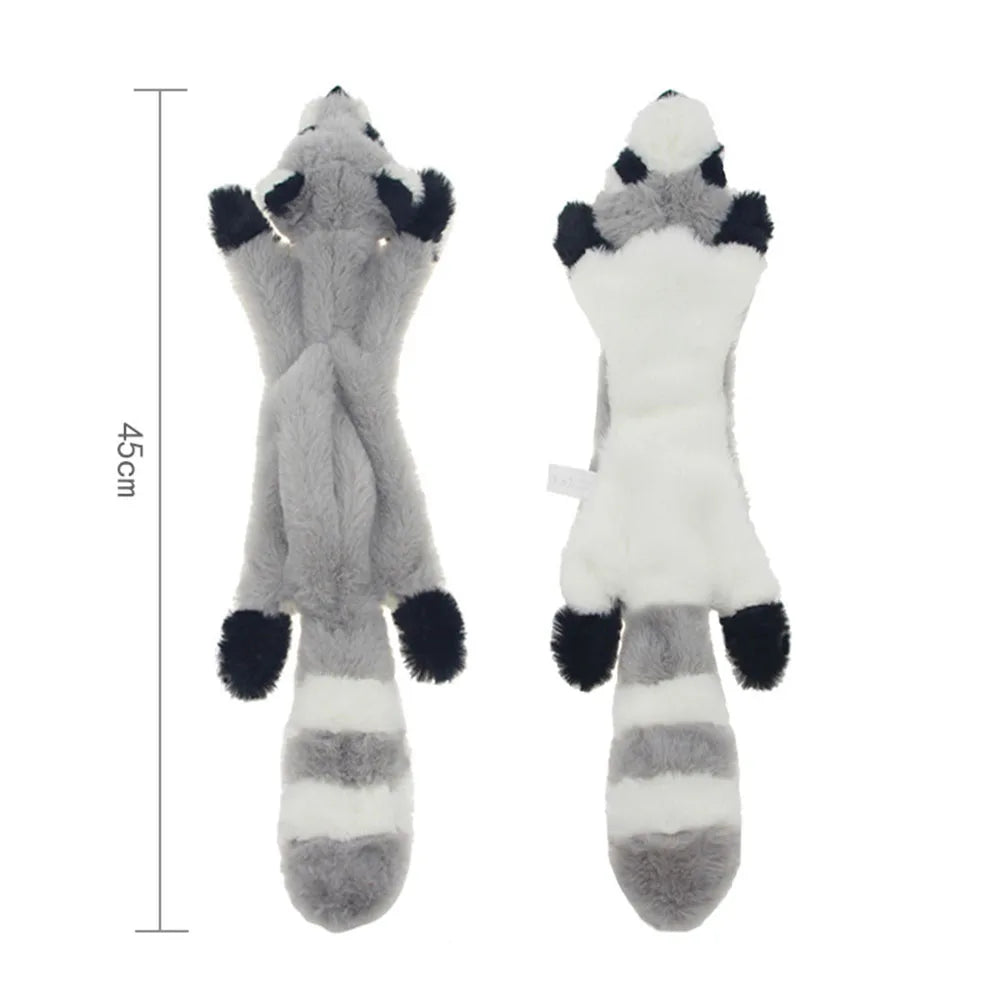 Durable Stuffingless Plush Squeaky Dog Toy - Smarsty