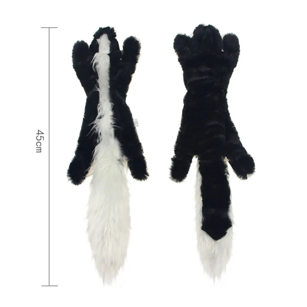 Durable Stuffingless Plush Squeaky Dog Toy - Smarsty