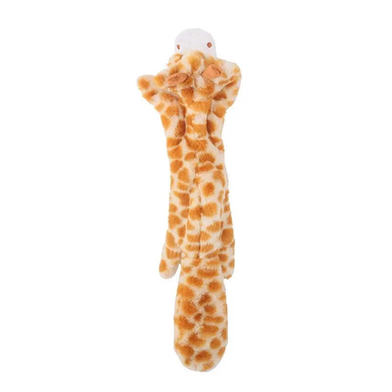 Durable Stuffingless Plush Squeaky Dog Toy - Smarsty