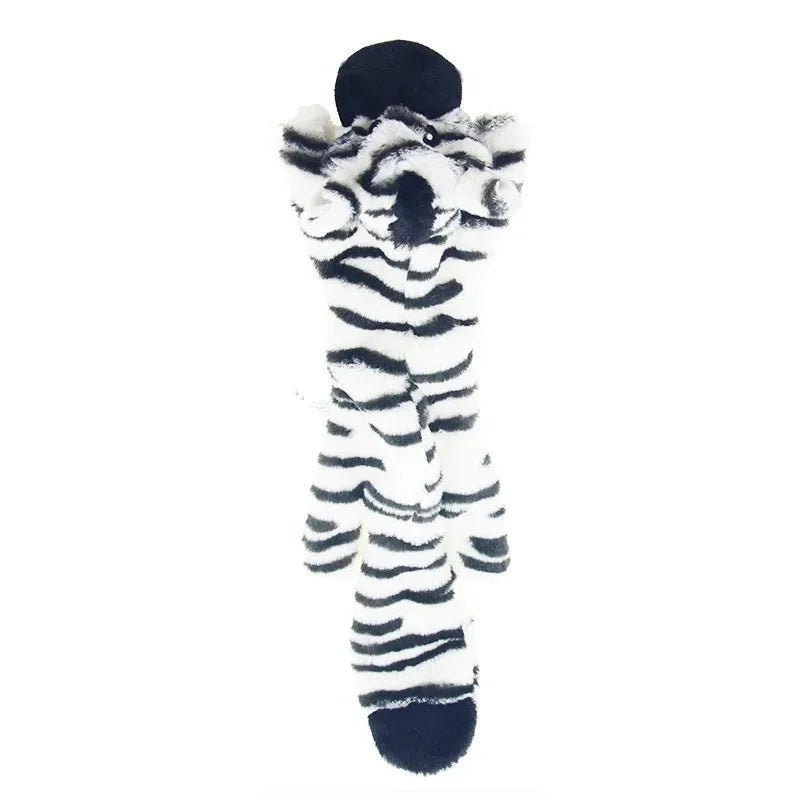 Durable Stuffingless Plush Squeaky Dog Toy - Smarsty