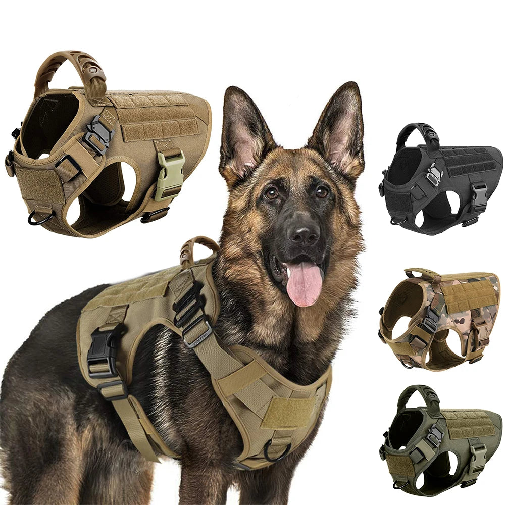 Military Dog Harness for Training and Comfort - Smarsty