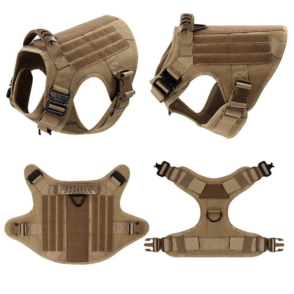 Military Dog Harness for Training and Comfort - Smarsty
