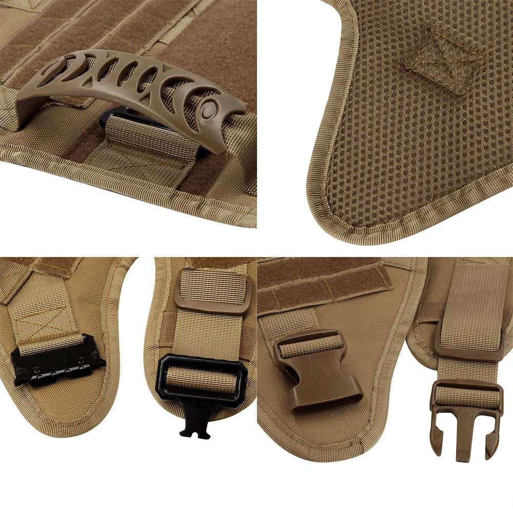 Military Dog Harness for Training and Comfort - Smarsty
