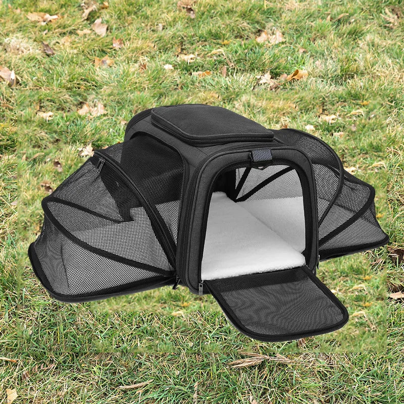 Foldable Pet Carrier Bag for Small Dogs and Cats - Smarsty