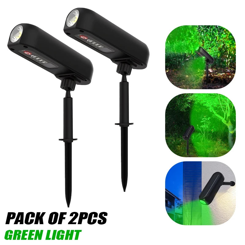 Solar LED Wall Light for Garden Pathway Illumination - Smarsty
