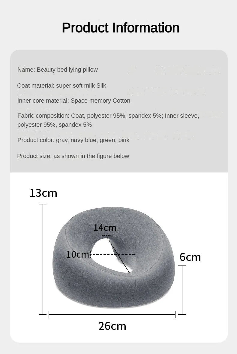 Memory Foam Face Rest Pillow for Ultimate Comfort - Smarsty