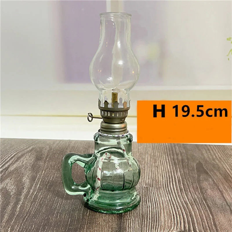 Mini Glass Oil Lamp for Elegant Home Decor - Smarsty